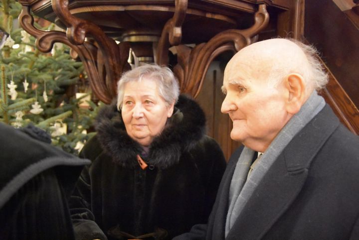 Jubiláló Házaspárok megáldása Jubiláló Házaspárok megáldása