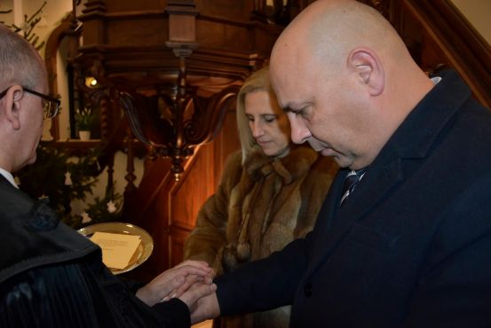 Jubiláló házaspárok megáldása