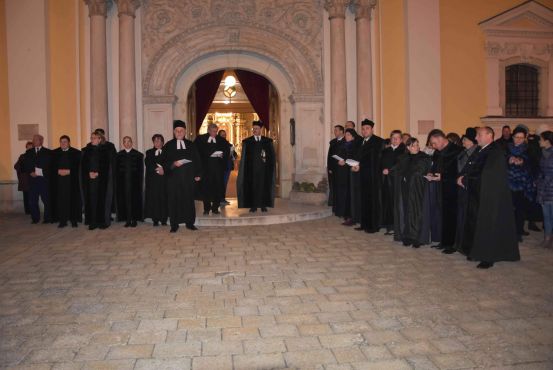 Fáklyás felvonulás a reformáció napján Fáklyás felvonulás a reformáció napján