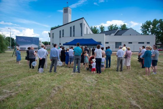 Református óvodák alapkövének letétele