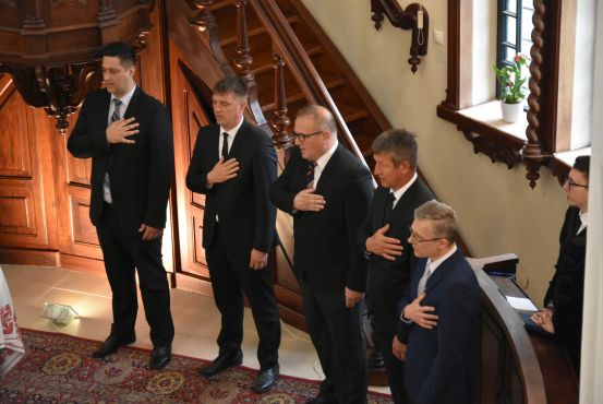 Lelkészbeiktatás, presbiteri fogadalomtétel