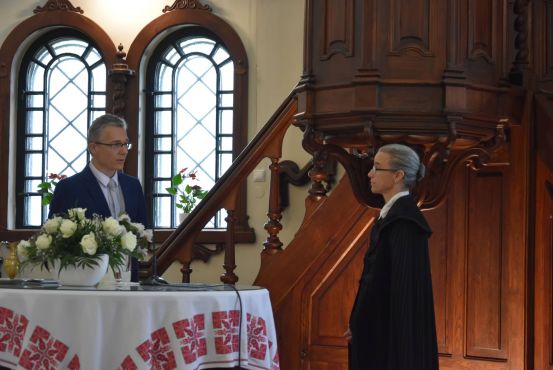 Lelkészbeiktatás, presbiteri fogadalomtétel