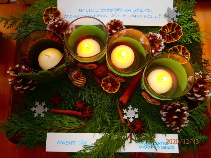 Adventi koszorúk 2020 Adventi koszorúk 2020