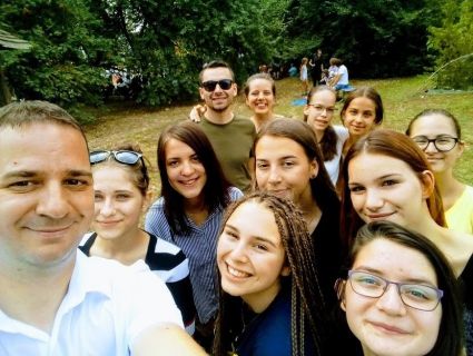 Nyíregyházi fiatalok a Csillagponton