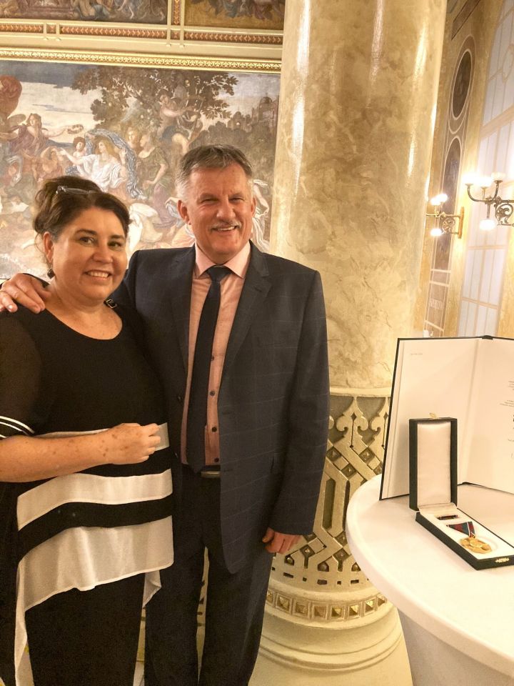 Állami kitüntetést kapott Demarcsek György Állami kitüntetést kapott Demarcsek György