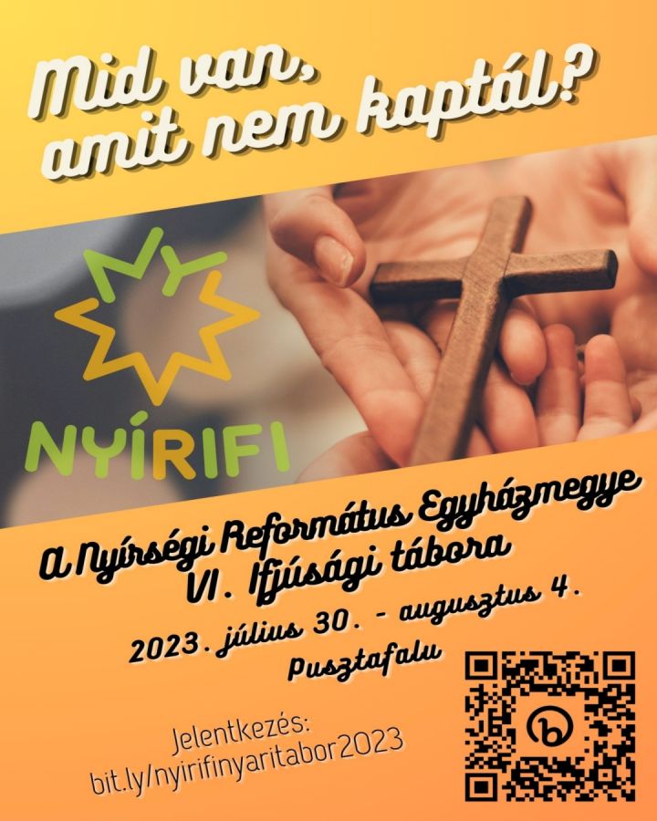 Megnyílt a jentkezés az Egyházmegyei Ifjúsági Táborba!