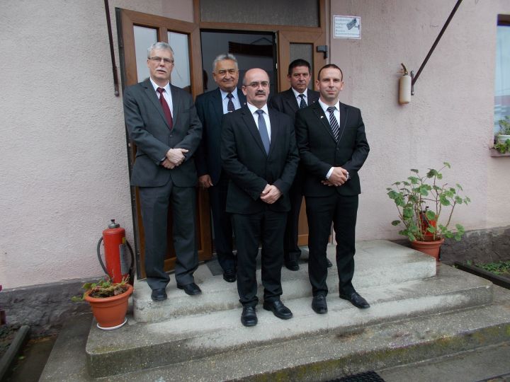 Presbitériumunk küldöttsége Kárpátaljai testvérgyülekezetünkben