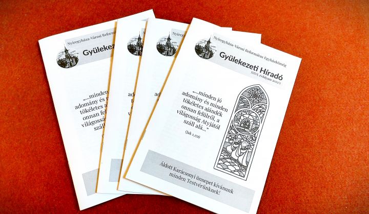 Online olvasható a karácsonyi Gyülekezeti Híradó